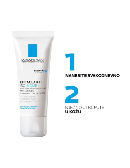 La Roche-Posay Effaclar H ISO-BIOME Veoma smirujuća hidratantna njega protiv nepravilnosti