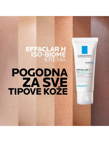 La Roche-Posay Effaclar H ISO-BIOME Veoma smirujuća hidratantna njega protiv nepravilnosti