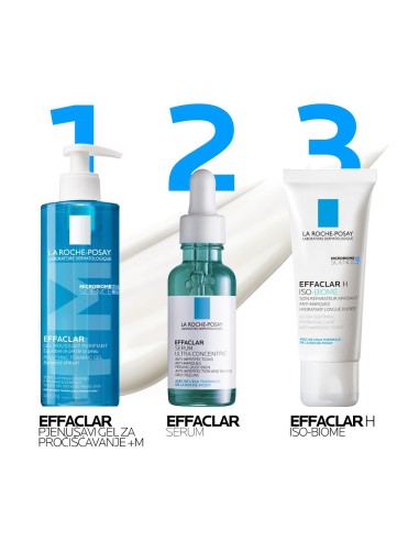 La Roche-Posay Effaclar H ISO-BIOME Veoma smirujuća hidratantna njega protiv nepravilnosti