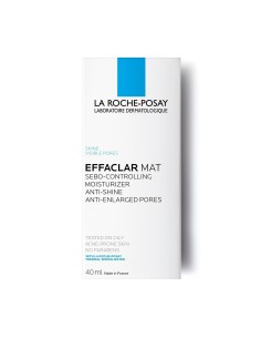 La Roche-Posay Effaclar Mat Hidratantna njega za lice s mat-efektom protiv sjaja, sebuma i proširenih pora 2