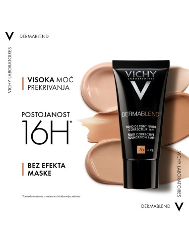 Vichy Dermablend korektivni tekući puder za lice
