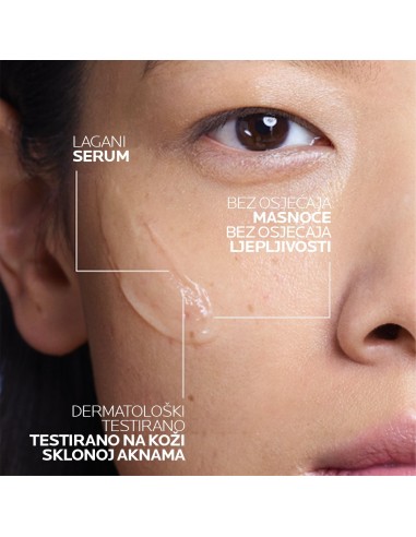 La Roche-Posay Effaclar Serum Dnevni piling protiv nepravilnosti za kožu sklonu aknama
