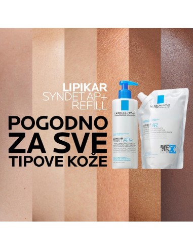La Roche-Posay Lipikar Syndet Kremasti gel za tuširanje obogaćeno lipidima protiv nadraženosti i svrbeža