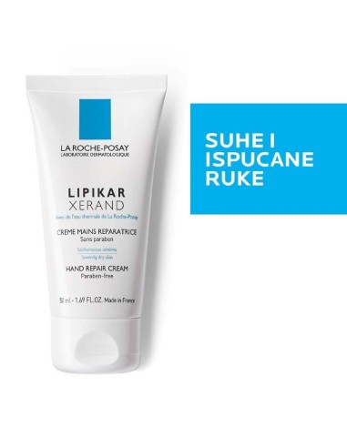 La Roche-Posay Lipikar Xerand Krema za obnovu suhe i nadražene kože ruku