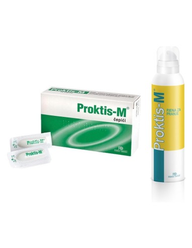 Proktis-M Mast, čepići i pjena Promo pakiranje