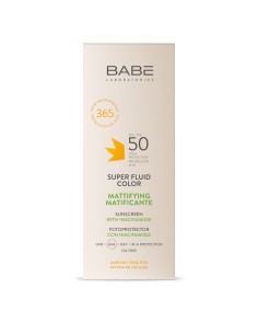 Laboratorios BABÉ SUN Super Fluid Mattifying Color SPF50 2