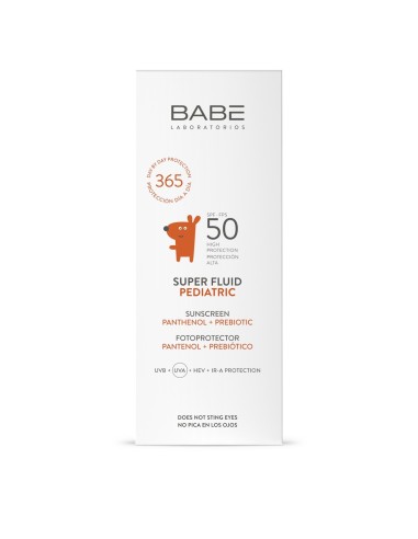 Laboratorios BABÉ PEDIATRIC SUN Super Fluid SPF50