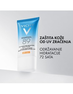 Vichy Mineral 89 Dnevni fluid za intenzivnu hidrataciju tijekom 72 sata 2