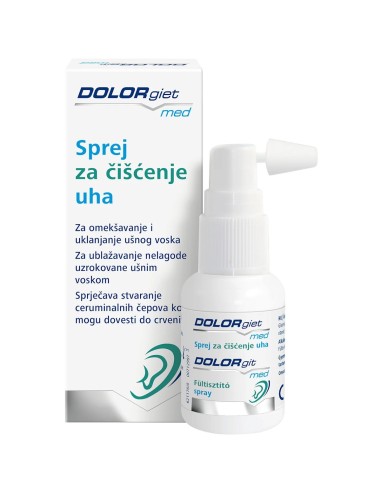 Dolorgiet med Sprej za čišćenje uha