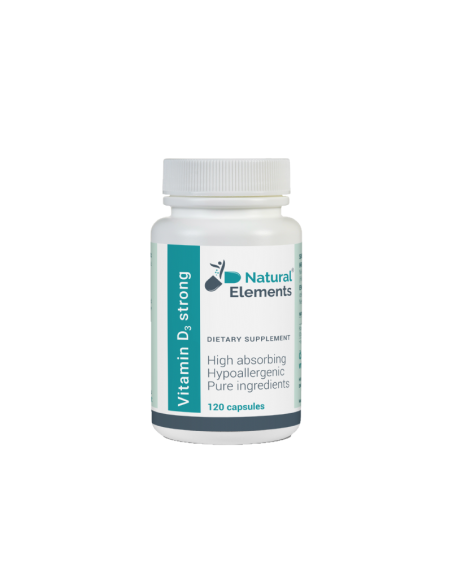 Natural Elements Vitamin D strong kapsule