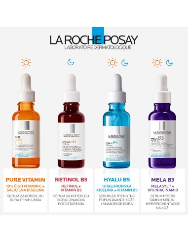 La Roche-Posay RETINOL B3 serum Regenerirajući koncentrat protiv izraženih bora i neujednačenog tena