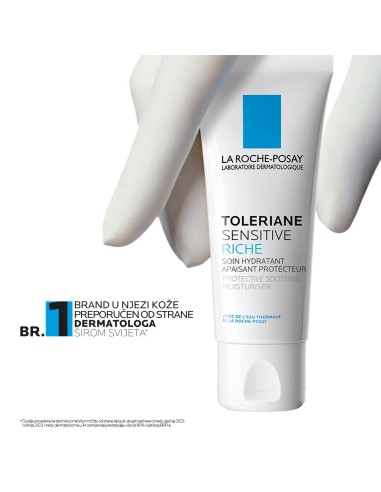 La Roche-Posay Toleriane Sensitive Riche Bogata hidratantna njega