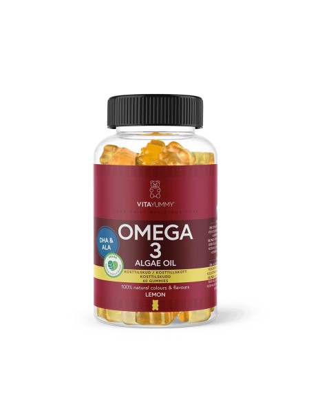 VitaYummy Omega 3 (Limun) gumeni medvjedići