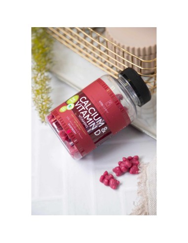 VitaYummy Calcium & vitamin D (Malina) gumeni medvjedići