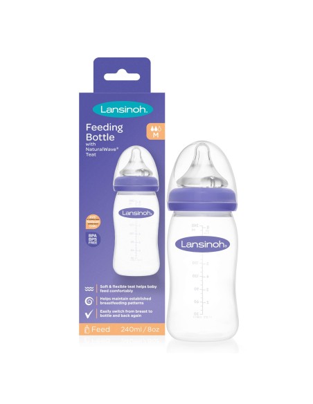 Lansinoh NaturalWave Bočica sa sisačem