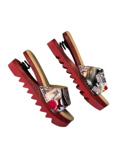 Baldo Klompe Flex 24/81 Štampa crvene