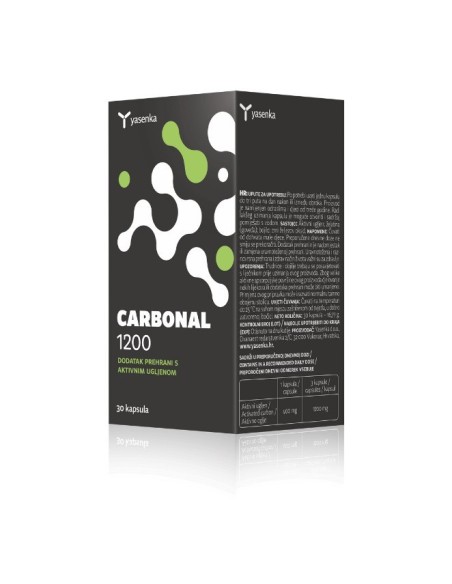Yasenka Carbonal 1200 aktivni ugljen kapsule