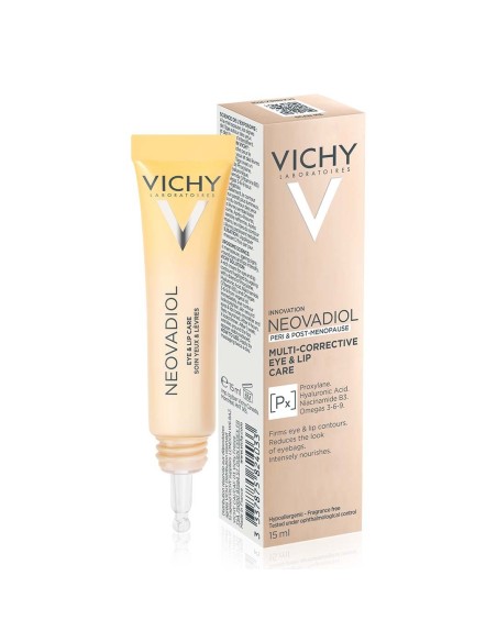 Vichy Neovadiol Eyes & Lips Multikorektivna njega za kožu u menopauzi i postmenopauzi za područje oko očiju i usana