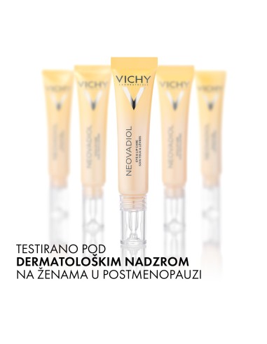 Vichy Neovadiol Eyes & Lips Multikorektivna njega za kožu u menopauzi i postmenopauzi za područje oko očiju i usana