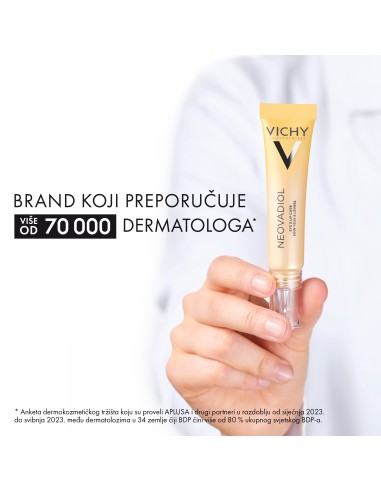 Vichy Neovadiol Meno eye Cream Multikorektivna njega za kožu u menopauzi i postmenopauzi za područje oko očiju i usana