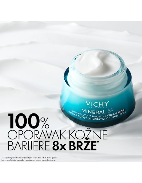 Vichy Mineral 89 Bogata krema za intenzivnu hidraciju suhe do vrlo suhe kože