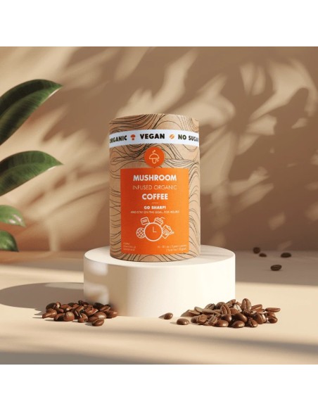 Mushroom Cups Go Sharp organska instant kava sa Lavljom Grivom i Lisičarkama
