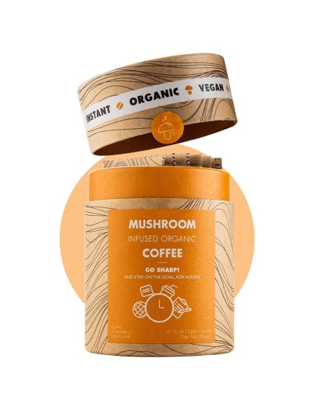 Mushroom Cups Go Sharp organska instant kava sa Lavljom Grivom i Lisičarkama