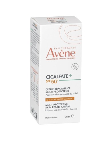 Avene Cicalfate + Višestruka zaštitna krema za obnovu kože SPF 50+