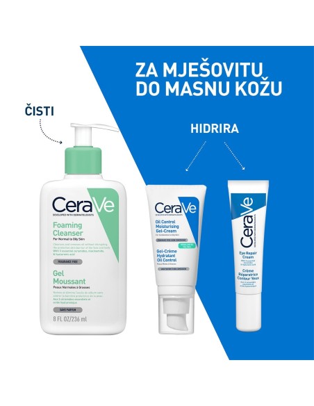 CeraVe Hidratantna gel krema za masnu kožu