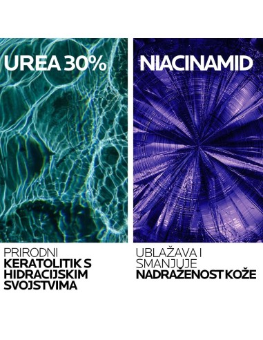 La Roche-Posay Lipikar gel s 30% ureje za ciljanu primjenu na suha i gruba područja kože