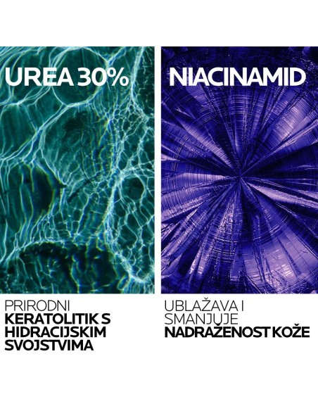 La Roche-Posay Lipikar gel s 30% ureje za ciljanu primjenu na suha i gruba područja kože