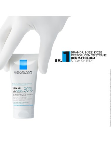 La Roche-Posay Lipikar gel s 30% ureje za ciljanu primjenu na suha i gruba područja kože
