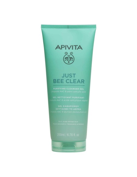 Apivita Just Bee Clear gel za umivanje lica