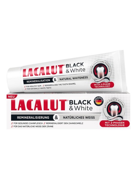 Lacalut Zubna pasta Black & White
