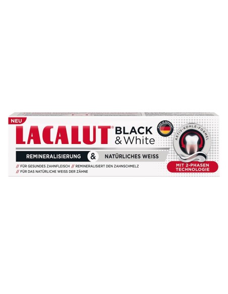 Lacalut Zubna pasta Black & White