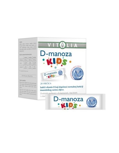 Vitalia D-manoza Kids vrećice, dodatak prehrani