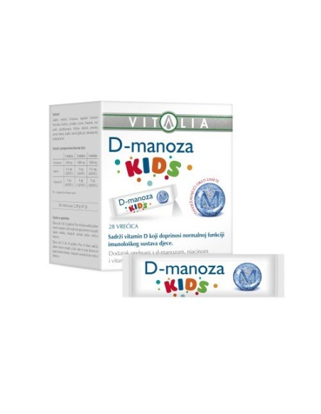 Vitalia D-manoza Kids vrećice, dodatak prehrani