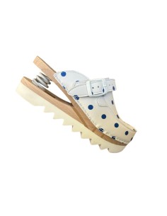 Baldo Klompe 23/19 Chunky Pois Blul