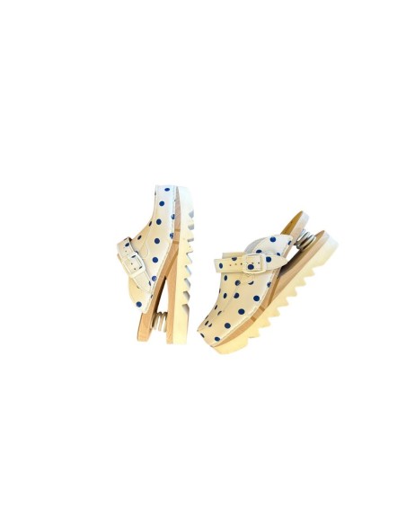 Baldo Klompe 23/19 Chunky Pois Blul