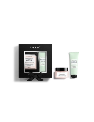 Lierac Božićni Set 2024 Hydragenist Rich (Krema + piling maska) Promo pakiranje