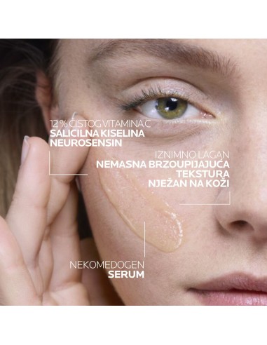 La Roche-Posay Pure Vitamin C12 Serum protiv bora za vraćanje sjaja