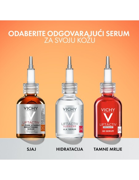 Vichy Liftactiv Supreme Vitamin C Serum za blistavost kože s 16 % čistog vitamina