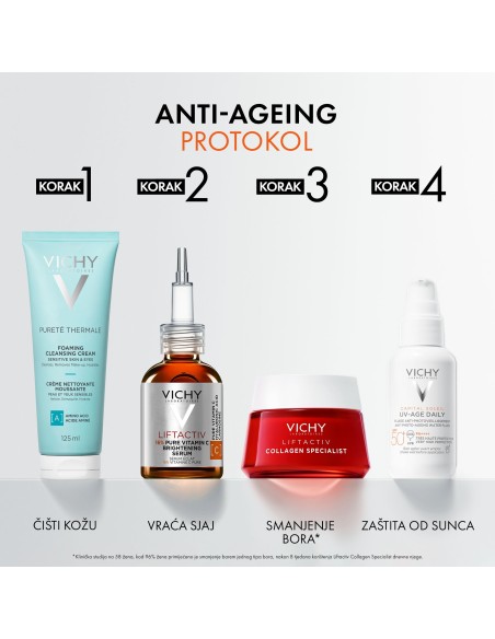 Vichy Liftactiv Supreme Vitamin C Serum za blistavost kože s 16 % čistog vitamina