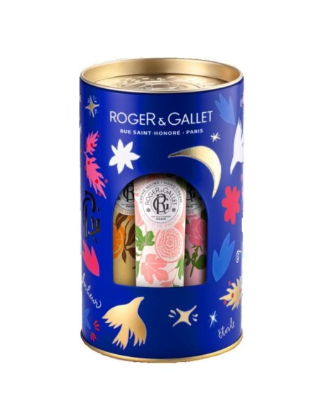 Roger & Gallet Set 2024 Trio kreme za ruke Smokva/Đumbir/Ruža Promo pakiranje