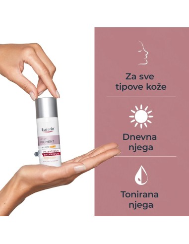 Eucerin Anti-pigment dnevna krema tonirana SPF30 98352 / 98354