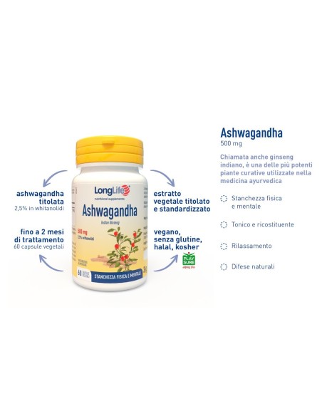 Longlife Ashwagandha kapsule