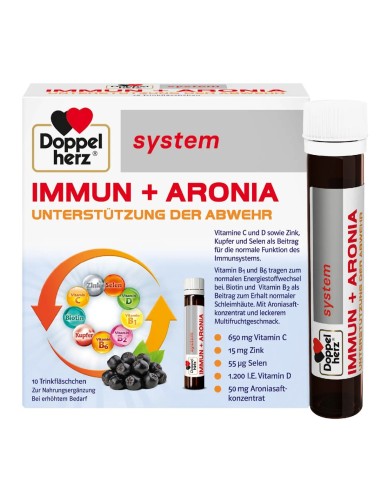 Doppelherz System Immun + Aronija, dodatak prehrani