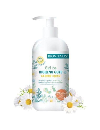 Biovitalis Gel za higijenu guze za bebe i djecu