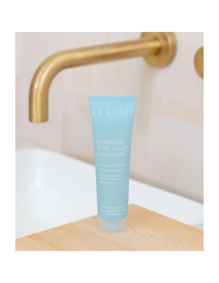 La Rosee Nježni piling za lice Organska Aloe vera