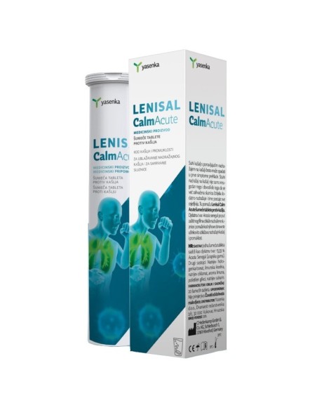 Yasenka Lenisal CalmAcute šumeće tablete protiv kašlja